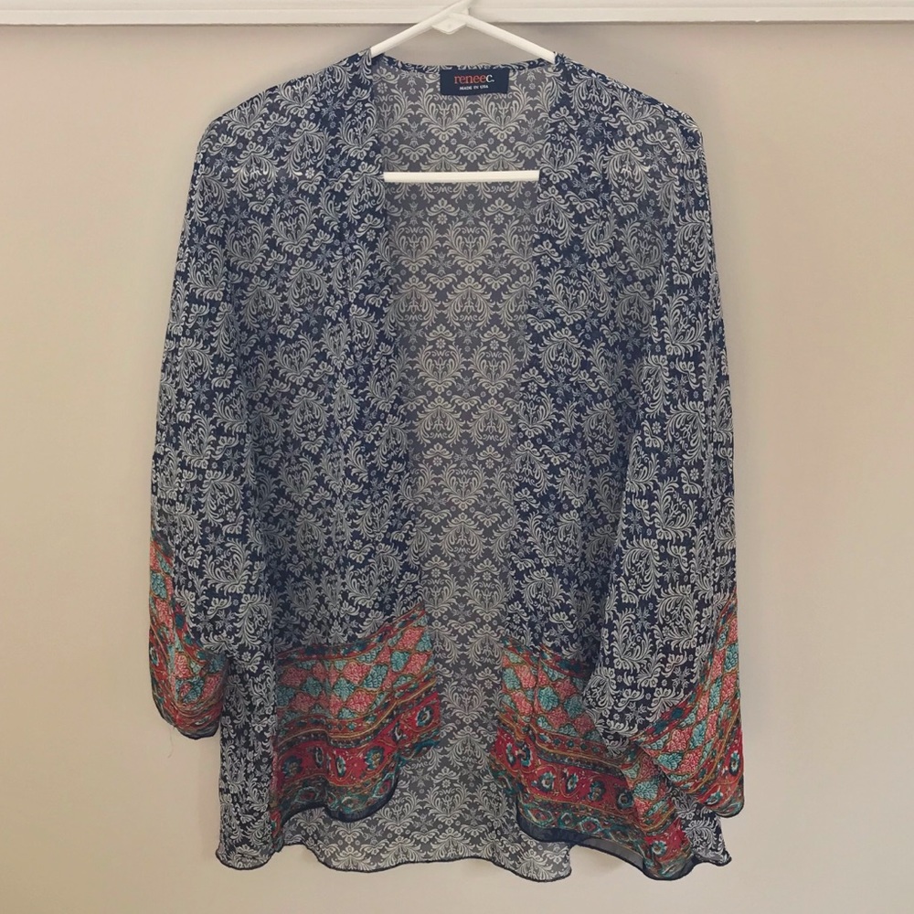 Renee C | Boho Kimono Top